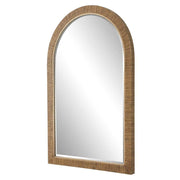 Uttermost Cape Rattan Wrapped Arch Mirror