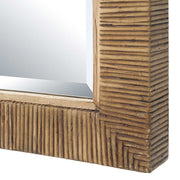 Uttermost Cape Rattan Wrapped Arch Mirror