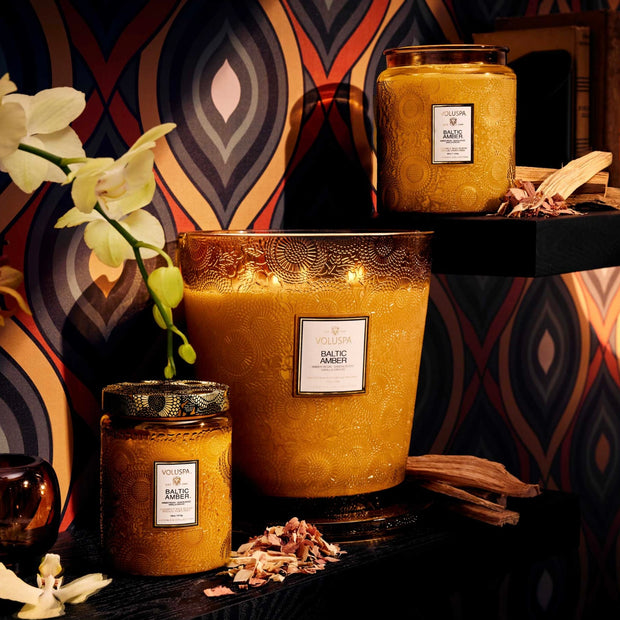 Voluspa Baltic Amber Large Jar Candle ~ 18 oz.