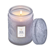 Voluspa Apple Blue Clover Small Jar Candle ~ 5.5oz