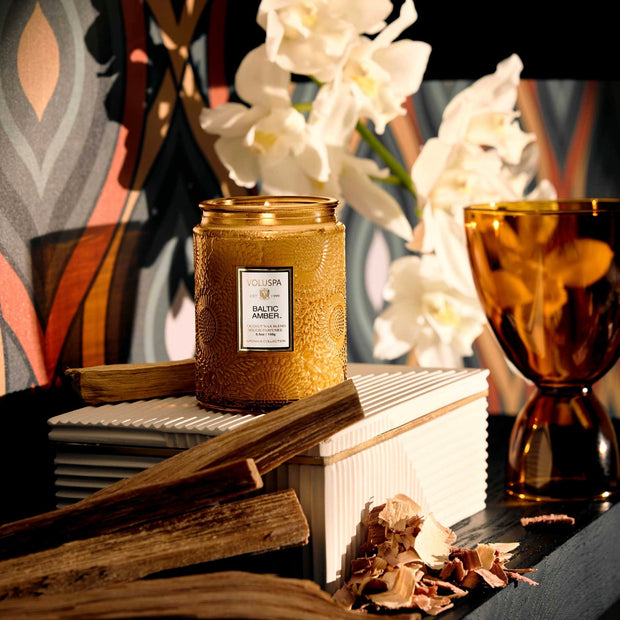 Voluspa Baltic Amber Small Jar Candle ~ 5.5 oz.