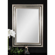 Uttermost Stuart Silver Leaf Gray Glaze Mirror