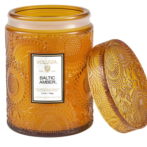 Voluspa Baltic Amber Small Jar Candle ~ 5.5 oz.