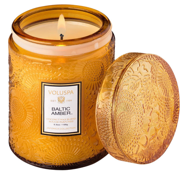 Voluspa Baltic Amber Small Jar Candle ~ 5.5 oz.