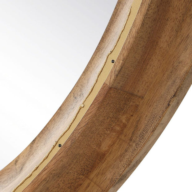 Uttermost Frontier Light Honey Mirror