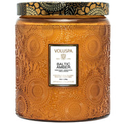 Voluspa Baltic Amber Luxe Jar Candle ~ 44 oz.