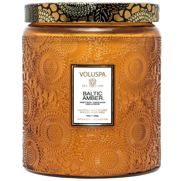 Voluspa Baltic Amber Luxe Jar Candle ~ 44 oz.