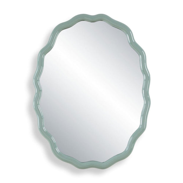 Uttermost Isly Robbin’s Egg Blue Oval Mirror