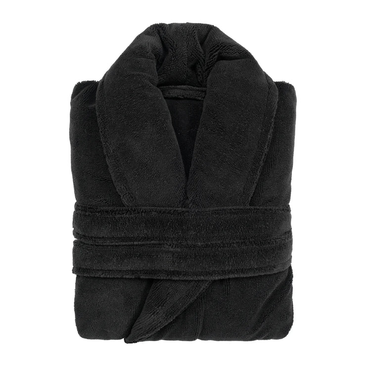 Kashwére Kapua™ Ultra Soft Onyx Cotton Velour Robe