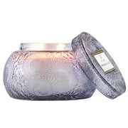 Voluspa Apple Blue Clover Chawan Bowl Candle ~14oz