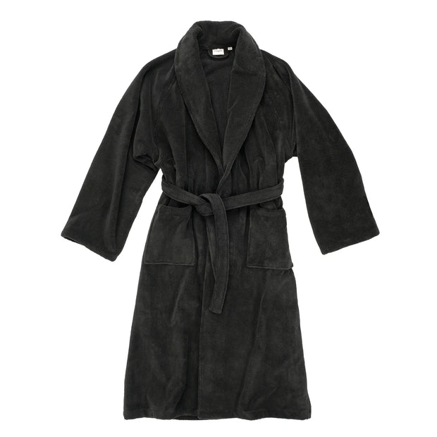 Kashwére Kapua™ Ultra Soft Onyx Cotton Velour Robe