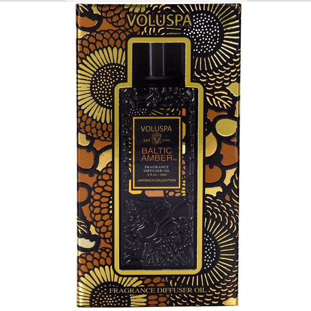 Voluspa Baltic Amber Ultrasonic Diffuser Fragrance Oil