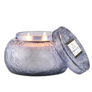 Voluspa Apple Blue Clover Chawan Bowl Candle ~14oz