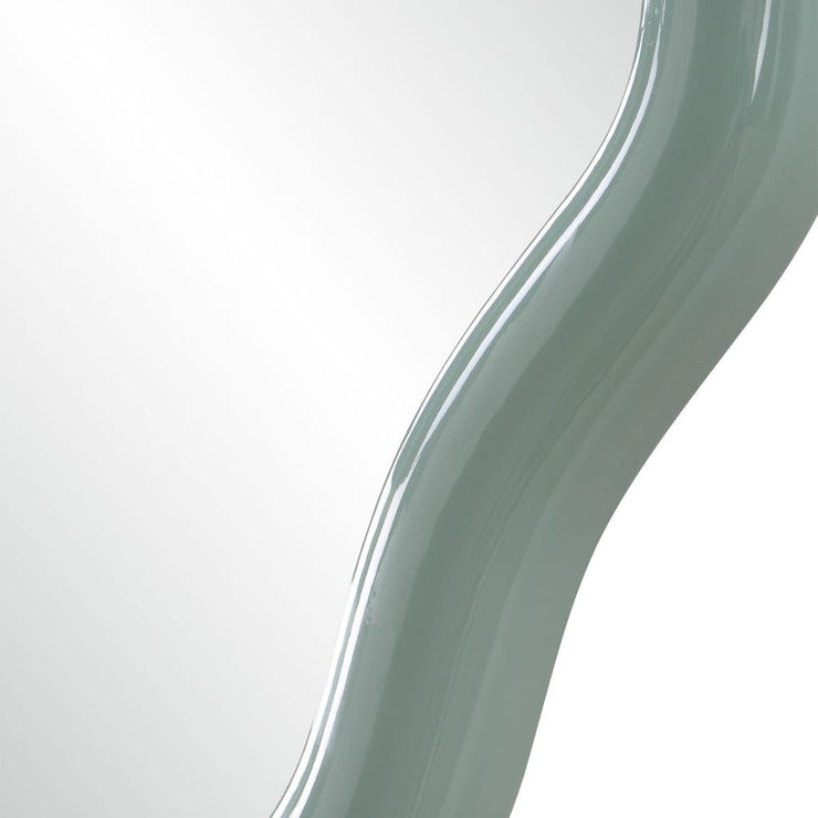 Uttermost Isly Robbin’s Egg Blue Oval Mirror