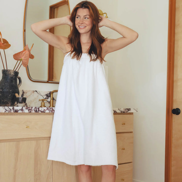 Kashwere Ultra Plush White Spa Wrap