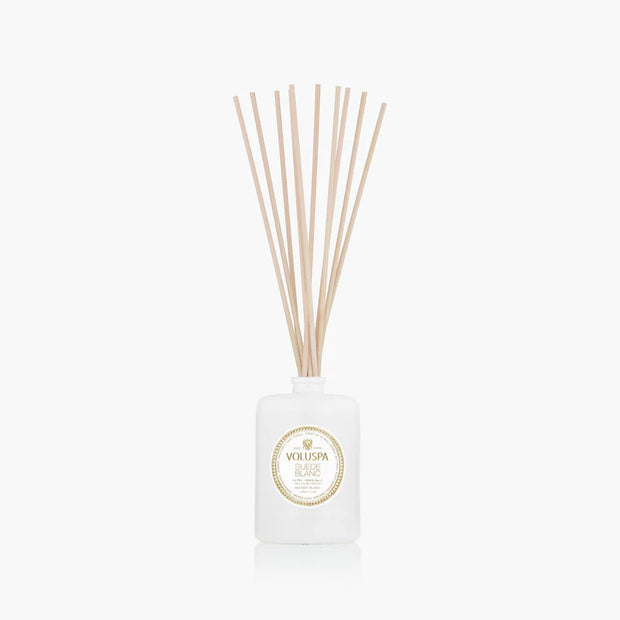 Voluspa Suede Blanc Reed Diffuser