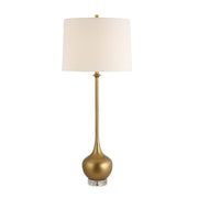 Uttermost Good As Gold Buffet Lamp With White Linen Shade