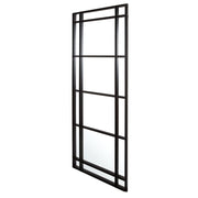 Uttermost Atticus Satin Black Iron Mirror