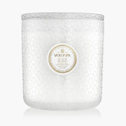 Voluspa Suede Blanc 5 Wick Hearth Candle ~ 123oz