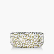 Voluspa Suede Blanc 3 Wick Tin Candle ~ 12oz