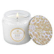 Voluspa Suede Blanc Petite Jar Candle ~ 3.2oz