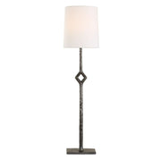 Uttermost Puncture Rustic Bronze Cordless Buffet Lamp