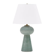 Uttermost Elwyn Light Dusty Blue Glaze Table Lamp