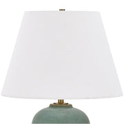 Uttermost Elwyn Light Dusty Blue Glaze Table Lamp