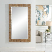 Uttermost Ayanna Coastal Light Gray Wash  Mirror