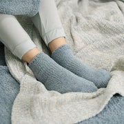 Kashwere Ultra Soft Maliblu Plush Spa Socks
