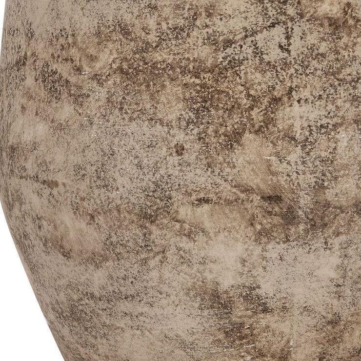 Uttermost Dunford Distressed Light Gray Wash And Dark Brown Undertones Table Lamp