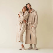 Kashwere Plush Wheat Closed Toe Spa Slippers