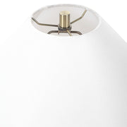 Uttermost Moss Green Thumb Table Lamp With Brass Plated Details