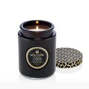 Voluspa Amber Lumiere Large Jar Candle ~ 18oz