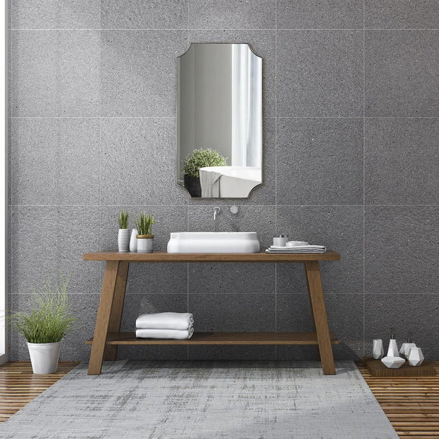 Uttermost Lennox Polished Nickel Mirror