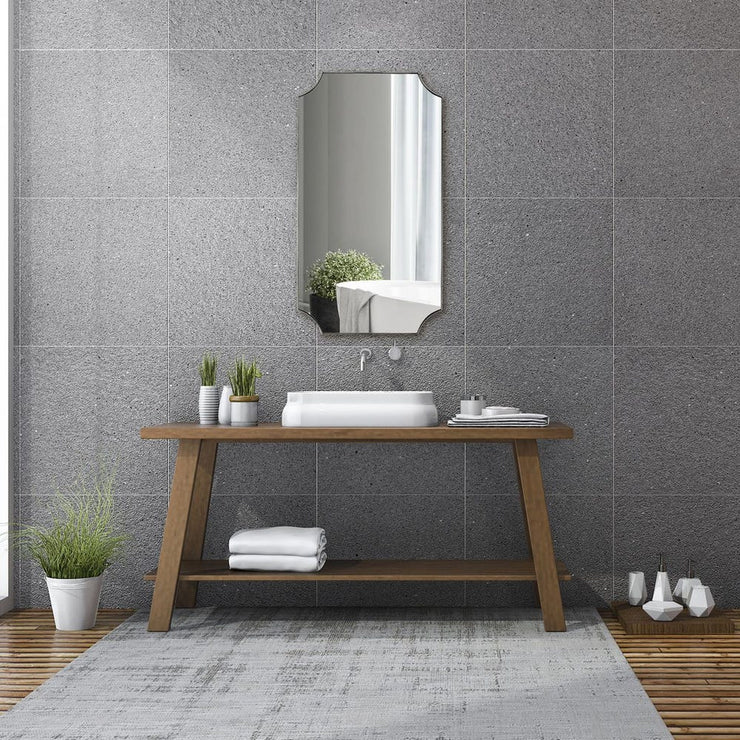 Uttermost Lennox Polished Nickel Mirror