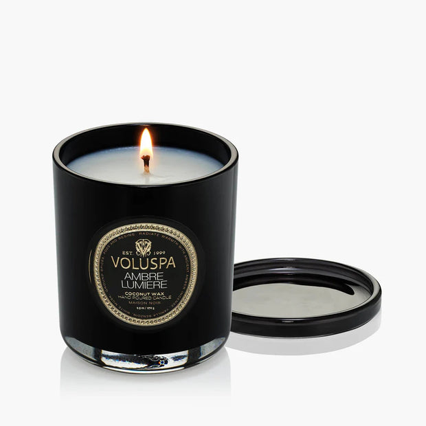 Voluspa Amber Lumiere Classic Candle ~ 9.5oz