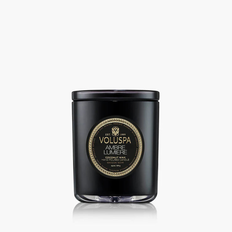 Voluspa Amber Lumiere Classic Candle ~ 9.5oz