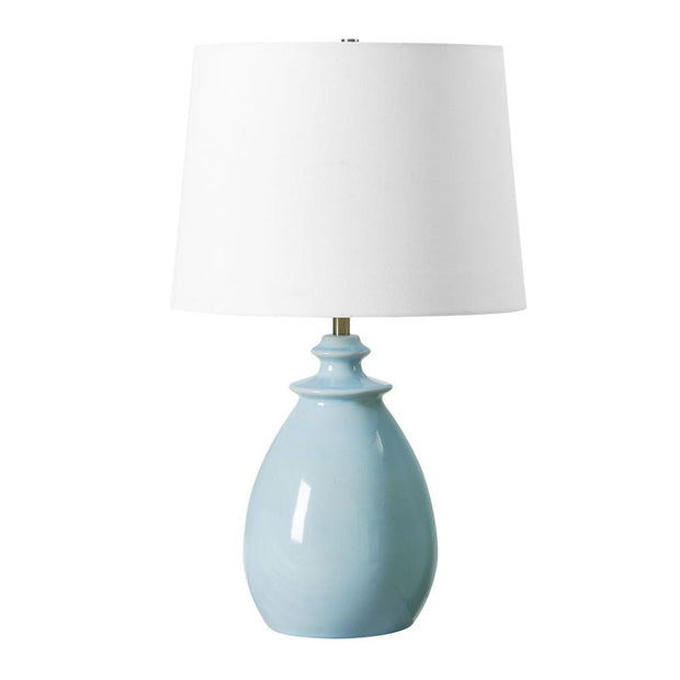 Uttermost Lorene Light Blue Glaze Table Lamp