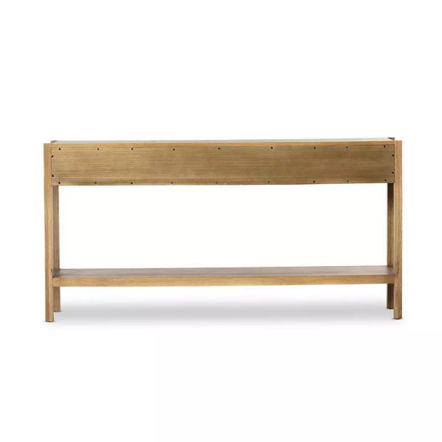 Four Hands Meadow Console Table  ~ Tawny Oak Wood Finish