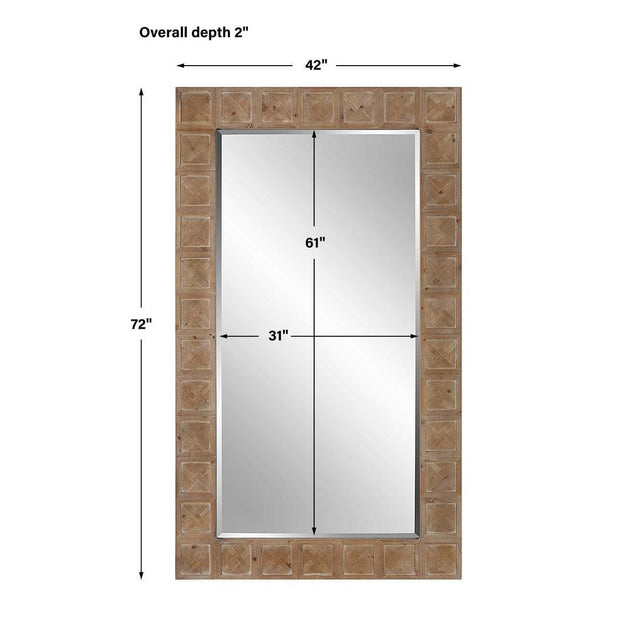 Uttermost Ranahan Rustic Farmhouse Mirror