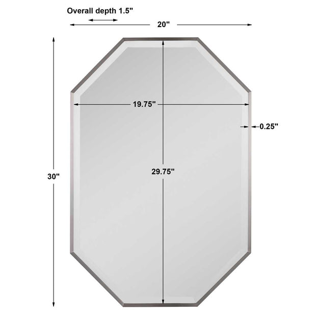 Uttermost Stuartson Octagon Vanity Mirror