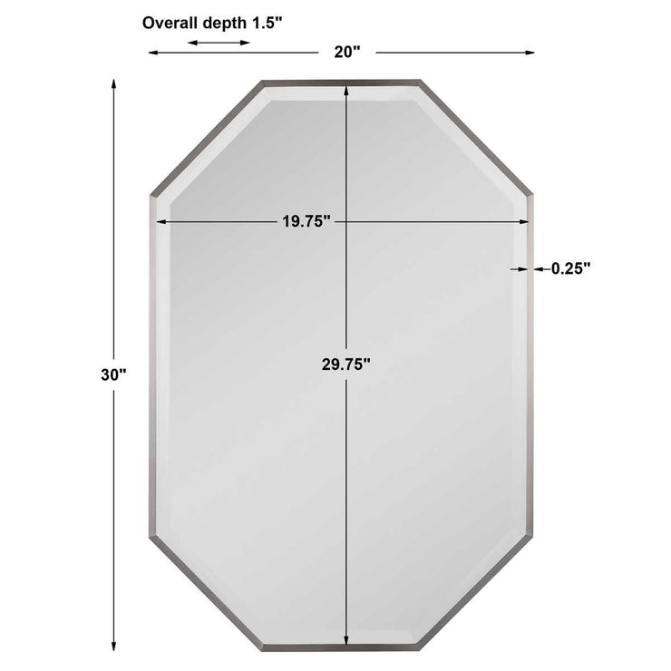 Uttermost Stuartson Octagon Vanity Mirror