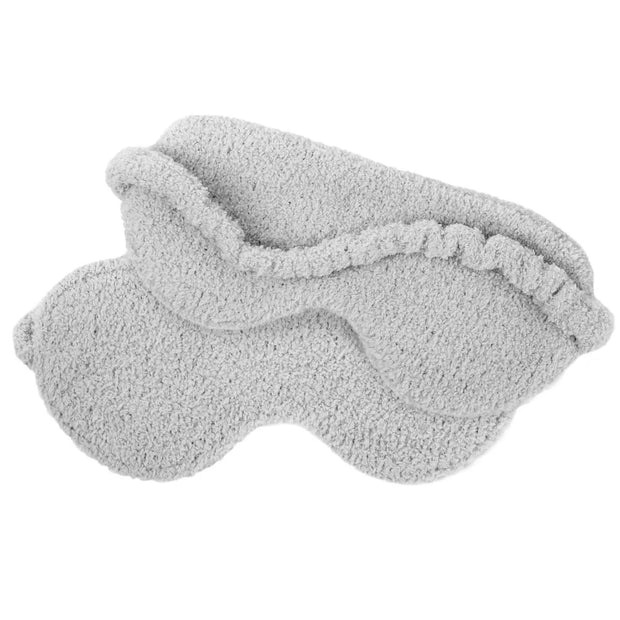 Kashwere Ultra Plush Eye Masks Available In Creme, Linen, Wheat, Soapstone, Stone, Walnut, Midnight Grey, Black, Navy, Vintage Blue, Maliblu, Ice Blue, Iris, Pink and Blossom