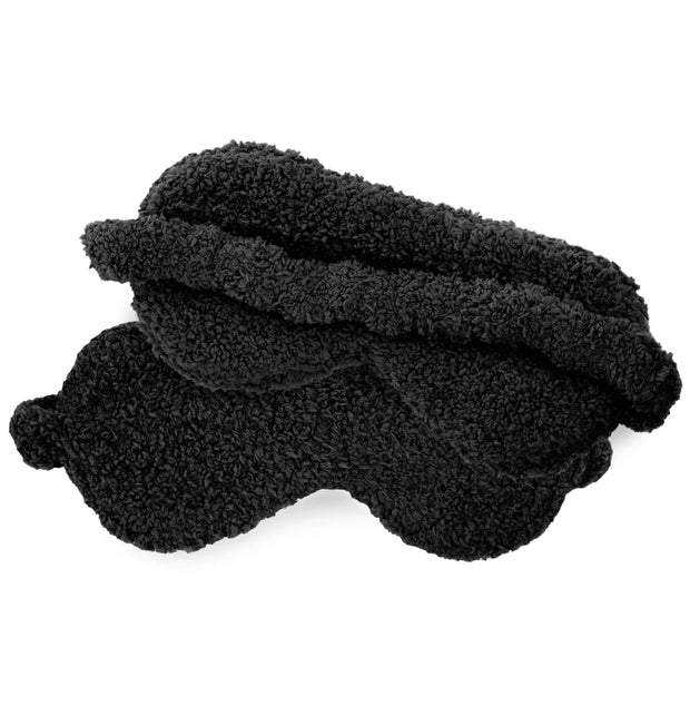 Kashwere Ultra Plush Eye Masks Available In Creme, Linen, Wheat, Soapstone, Stone, Walnut, Midnight Grey, Black, Navy, Vintage Blue, Maliblu, Ice Blue, Iris, Pink and Blossom
