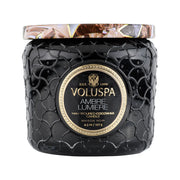 Voluspa Amber Lumiere Petite Jar Candle ~ 4.5oz