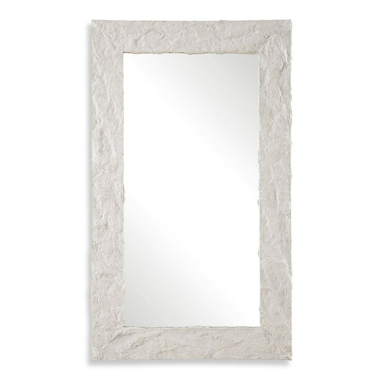 Uttermost Quarry Rustic Aged Ivory Rectangle Mirror