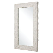 Uttermost Quarry Rustic Aged Ivory Rectangle Mirror