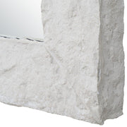 Uttermost Quarry Rustic Aged Ivory Rectangle Mirror