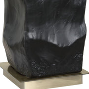 Uttermost Altaria Satin Black Textured Table Lamp